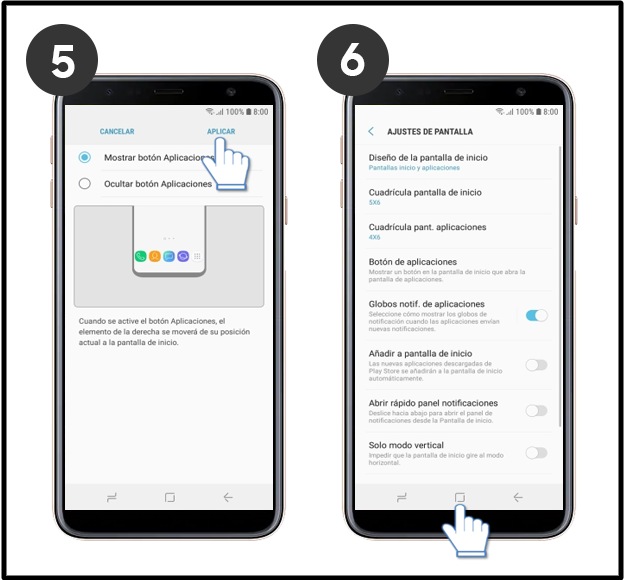 ¿cómo Activar El Botón De Aplicaciones En Tu Galaxy J4 Plus Samsung Co 