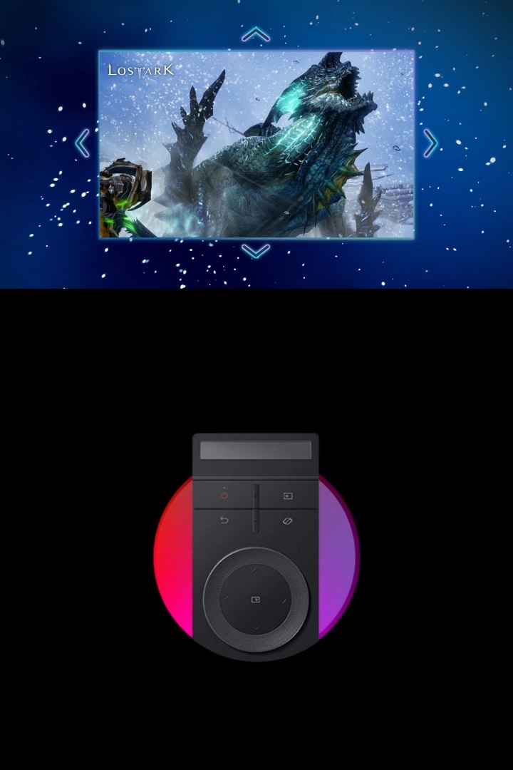 Xem giao diện game trên màn hình máy tính Gaming Samsung odyssey ark với remote & khám phá tính năng sản phẩm tại Samsung VN!