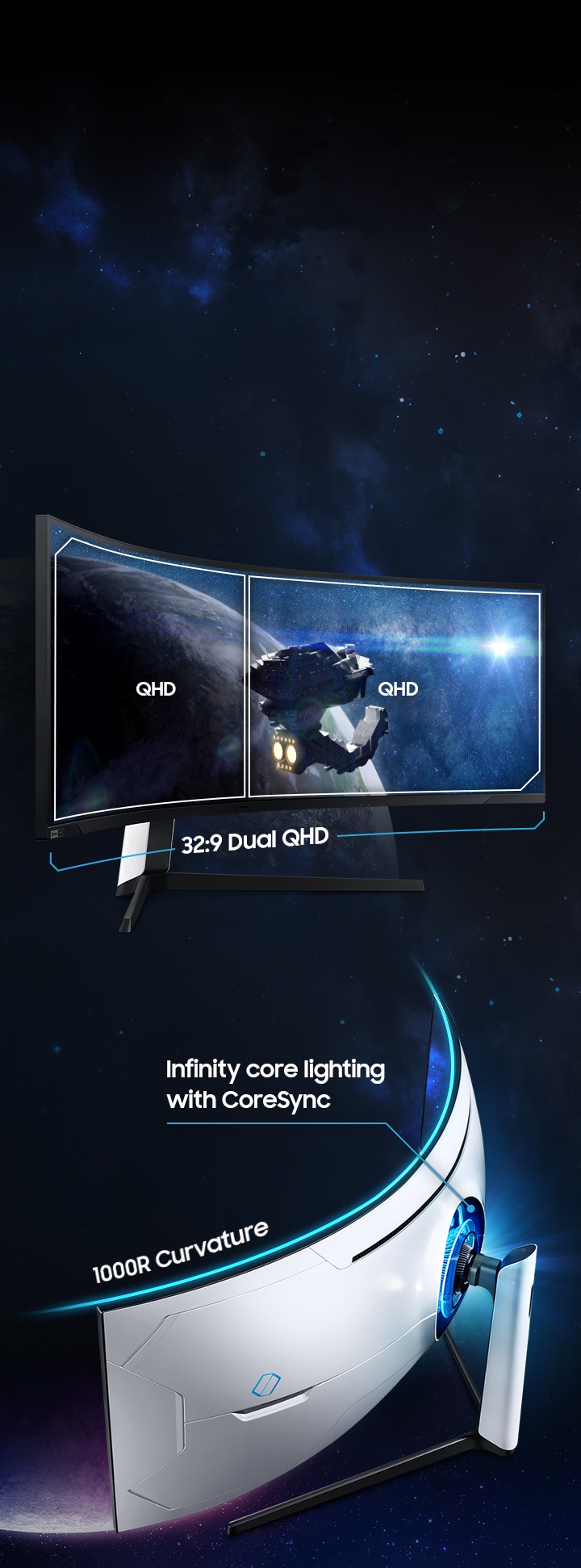 Samsung Odyssey G9 : L'écran QHD ultime pour le gaming est en