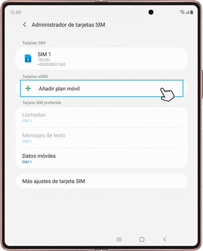 samsung z fold 2 esim