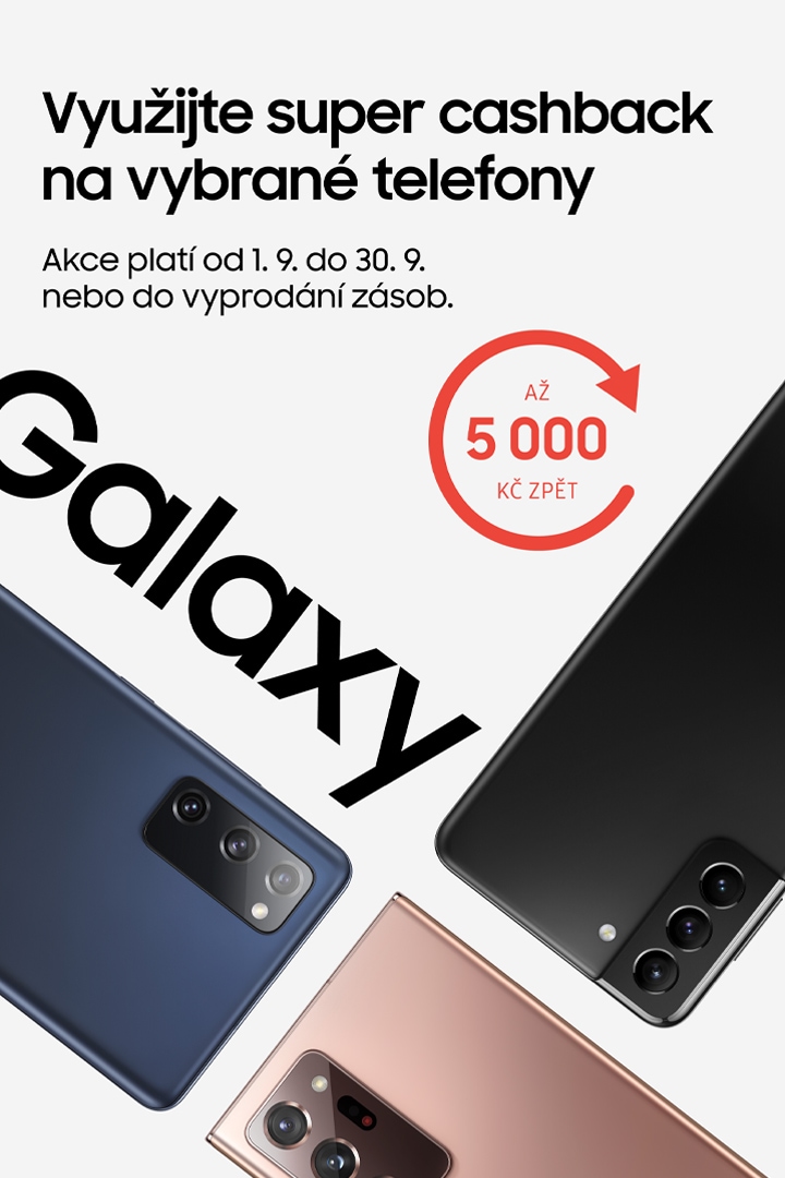 Cashback Samsung Česká republika