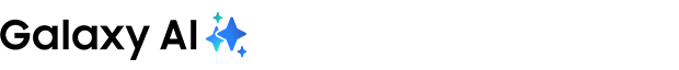 Das Galaxy AI-Logo ist zu sehen.