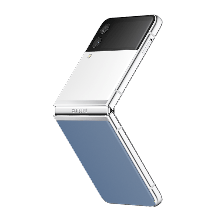 Samsung Galaxy Z Flip3 256GB Bespoke Edition weiß/blau/silber