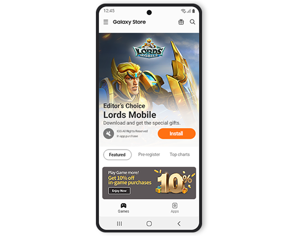 Galaxy Store Apps und Dienste Samsung DE