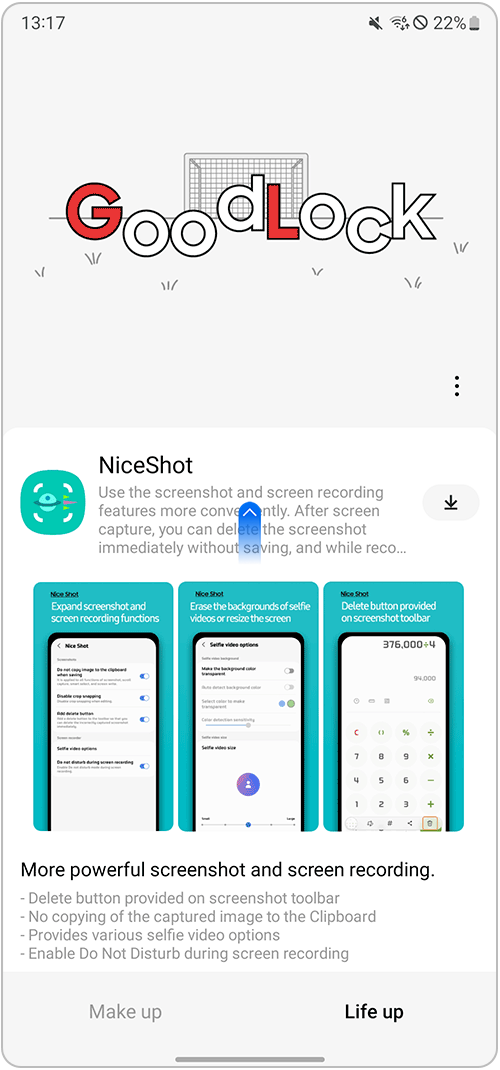 Good Lock: Camera Assistant | Samsung DE