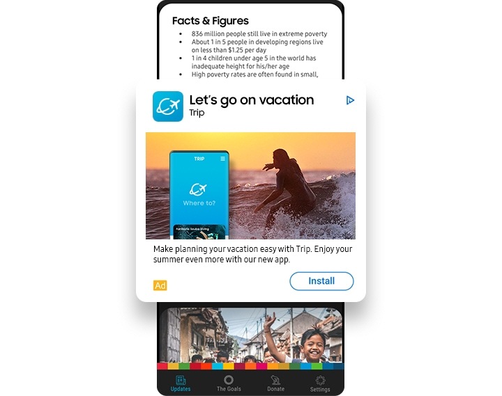 Samsung Global Goals | Apps und Dienste | Samsung Deutschland