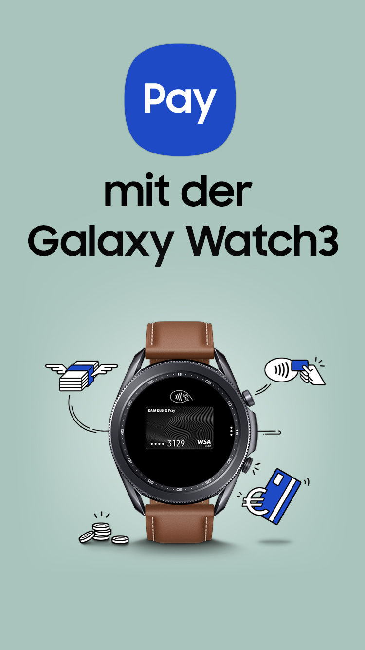 Samsung Pay – Jetzt mit Galaxy Watch 