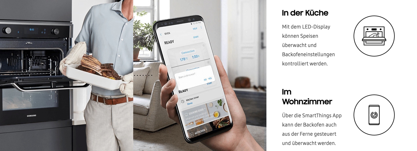 DE Backofen Dual Der | Samsung Cook-Flex smarte