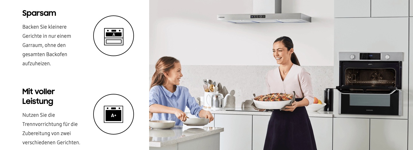 Der smarte Dual Cook-Flex Backofen DE | Samsung