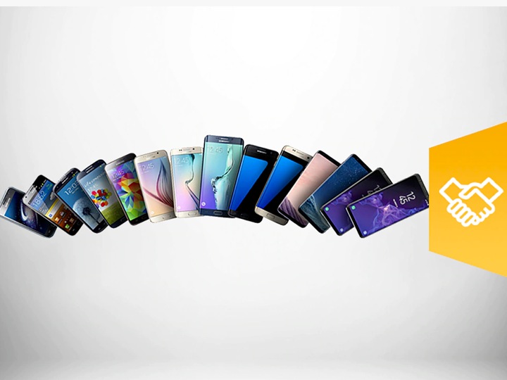 Mobile Content Page Samsung Deutschland