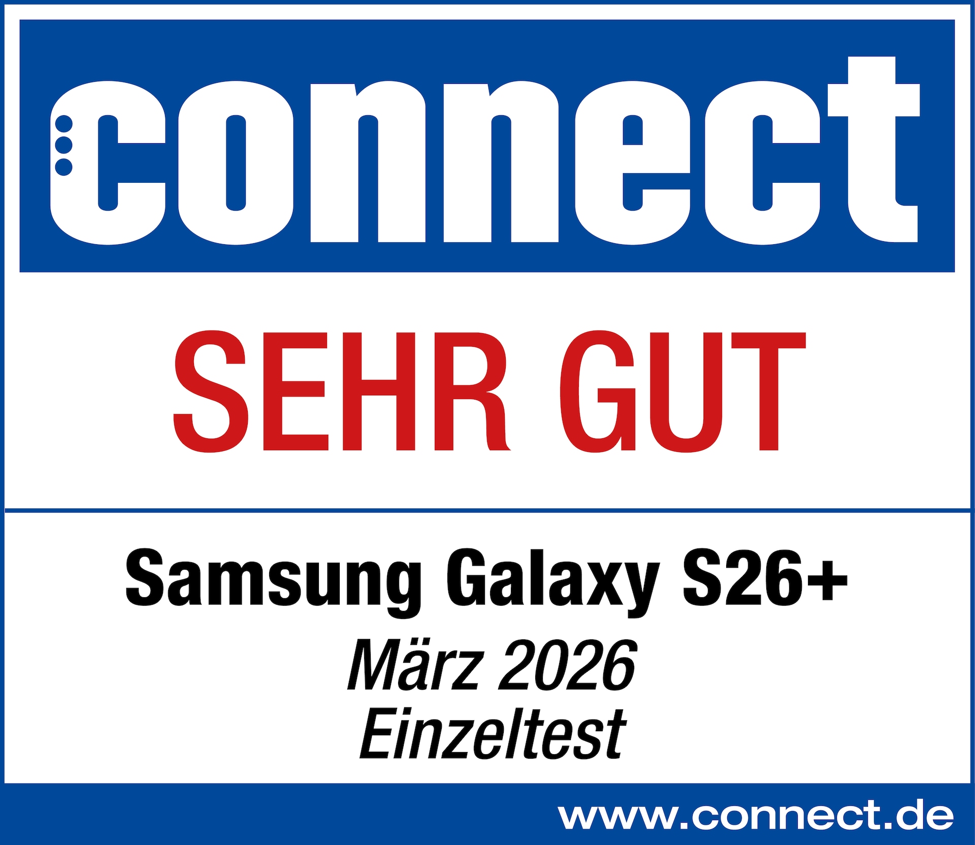 Galaxy S26+ connect