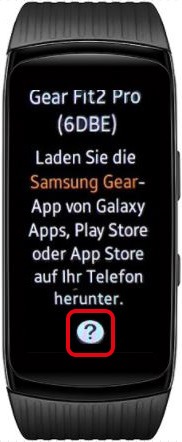 Wie richte ich meine Samsung Gear Fit2 Pro ohne ein Smartphone ein? |  Samsung Deutschland