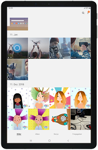 Wie Bearbeite Ich Bilder Und Videos Auf Meinem Galaxy Tab S4 Samsung Deutschland