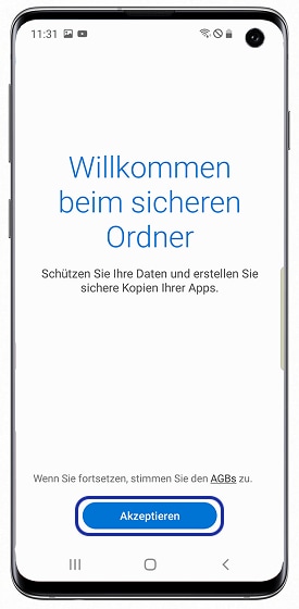 Was ist der sichere Ordner bei meinem Galaxy Smartphone ...