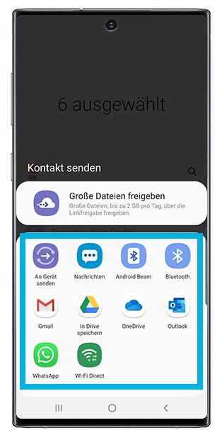 Kontakte zwischen Smartphones übertragen | Samsung Deutschland