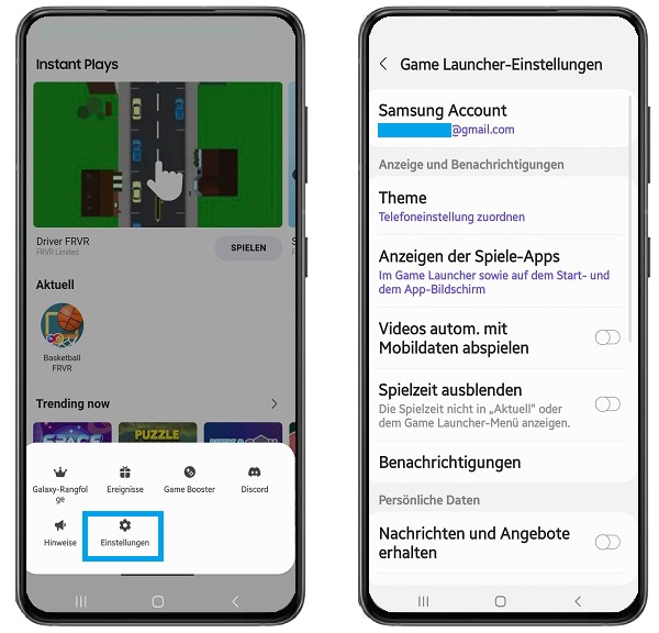 Wie nutze ich den Game Launcher | Samsung DE