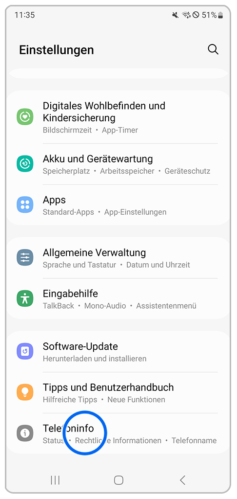 Galaxy Smartphone: Android-Version überprüfen | Samsung DE