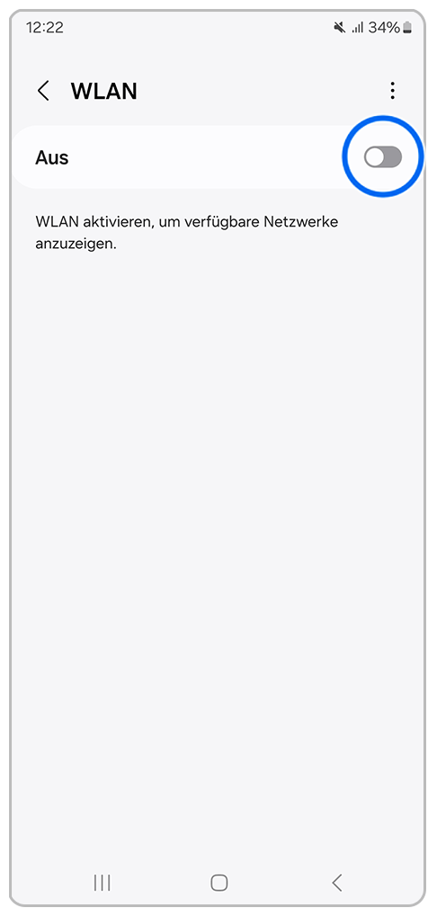 Galaxy Smartphone mit WLAN verbinden Samsung DE