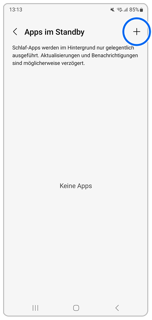 Hintergrund Nutzung von Apps anpassen Samsung DE