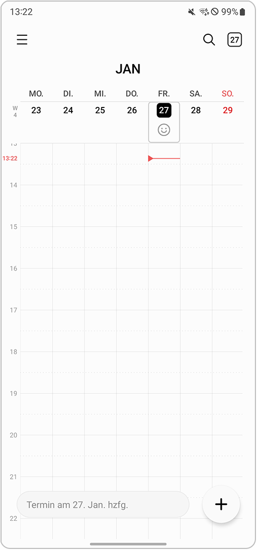 Samsung Lokaler Kalender 