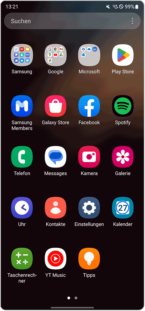 Wie verwende ich die Kalender App?  Samsung DE