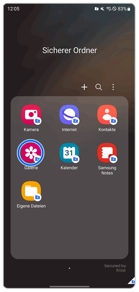 Wie nutze ich den Sicheren Ordner? | Samsung DE