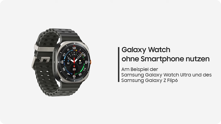 Galaxy Watch ohne Smartphone einrichten Samsung DE