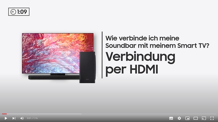 Bose Soundtouch 300 Mit Samsung Tv Verbinden Soundbar an Smart TV anschließen | Samsung DE