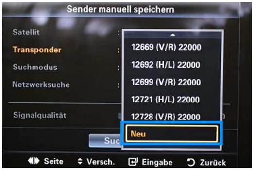überprüfen Sie Die Antennenkabelverbindung Und Die Gespeicherten Sender Wie starte ich einen manuellen Sendersuchlauf beim Smart TV der Serie C