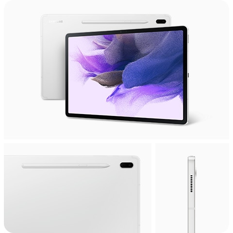 Produktbild: Samsung Galaxy Tab S7 FE WiFi - Mystic Silver - 64GB 