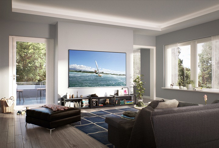 Samsung større TV (75" og over) | Tænk stort | Danmark