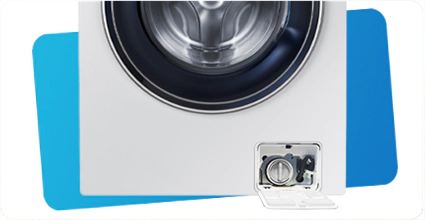 Sådan rengøres afløbspumpens filter en vaskemaskine | Samsung