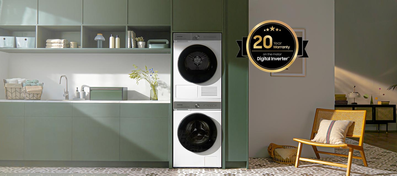 Vaskemaskiner, Vaske-tørremaskiner og Tørretumblere | Samsung