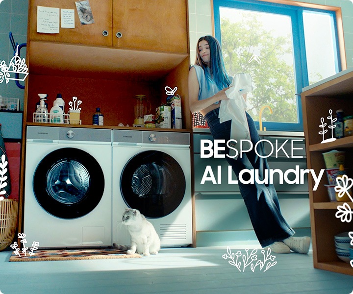 Laundry – BESPOKE AI™-vaskemaskiner og -tørretumblere | Samsung