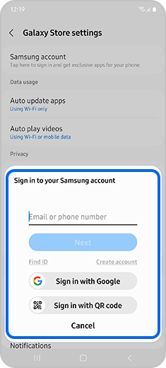 Update Play Store and Galaxy Store apps on your Samsung phone