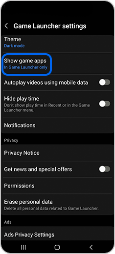 How To Hide Games On Android In Settings 