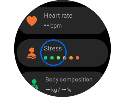Measure your stress level with Samsung Health