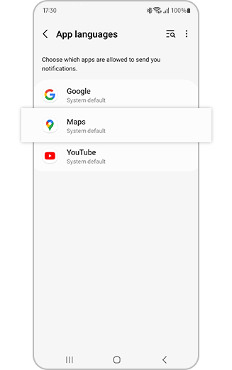 How to change the language settings of each app in your Galaxy device ...