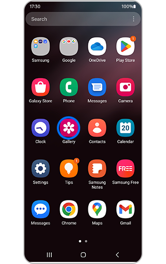 Samsung Sam: Image Gallery (List View)