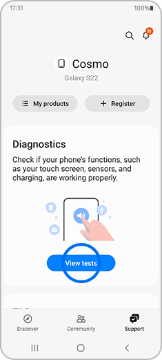 How to use Samsung Members Diagnostics | Samsung Caribbean