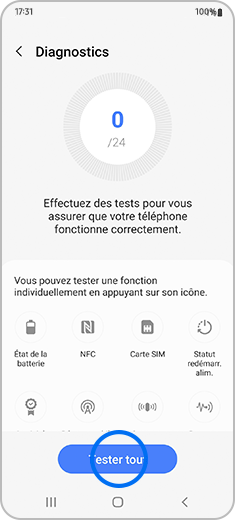 Comment utiliser les diagnostics Samsung Members ? Samsung BE_FR