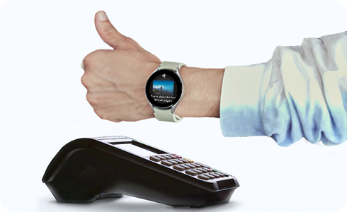 Come posso effettuare un pagamento con il mio Galaxy Watch