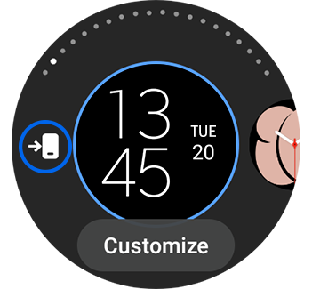 Samsung galaxy 2024 watch icons