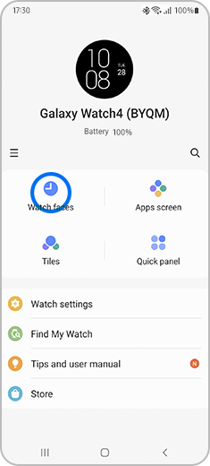 How do I customise the watch face on my Galaxy Watch? Samsung UK