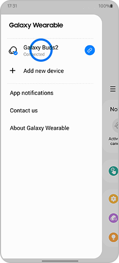 How to connect Galaxy Buds to a smartphone Samsung CA