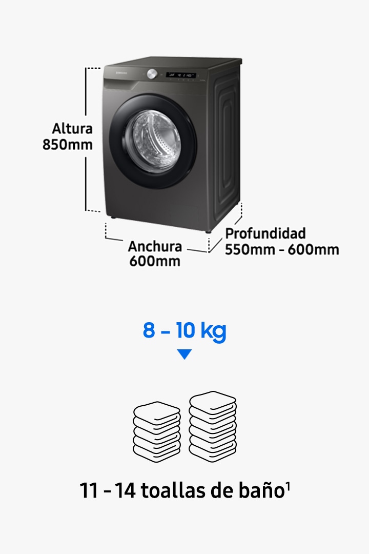 Lavadora Secadora Samsung Serie 40 8/5kg WD80T4046EE - E