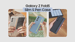 Funda de pie Samsung Galaxy Z Fold 5 con S Pen integrado - Grafito - Samsung