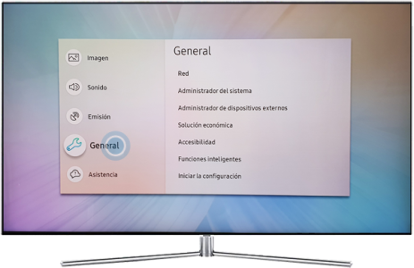 En el menú Configuración de TV, selecciona Entrada HDMI.