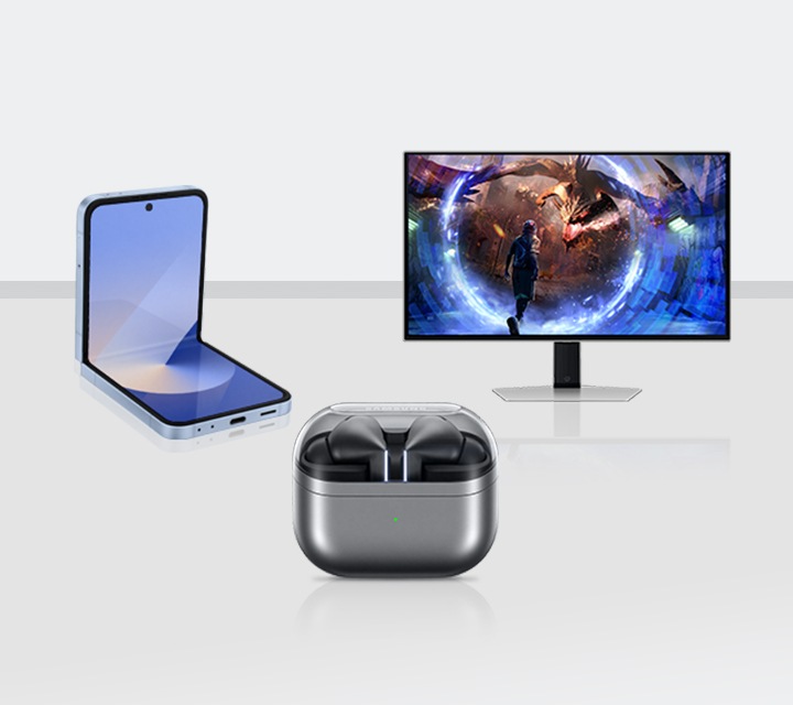 Idée cadeaux Samsung : Galaxy Book3,  moniteur Odyssey G3,  Galaxy Tab S8 Ultra, Galaxy Buds2 Pro