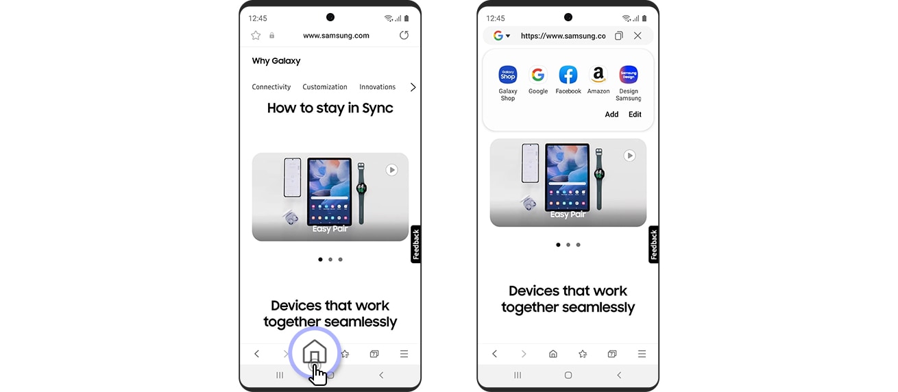 Samsung Internet | Apps & Services | Samsung FR